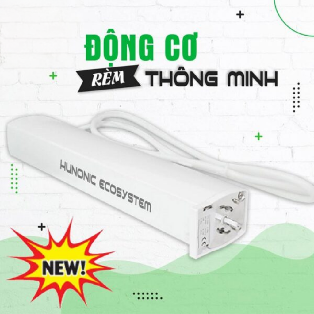 Động cơ rèm thông minh Hunonic Ecosystem| Điều khiển rèm từ xa qua điện thoại - Ảnh 2