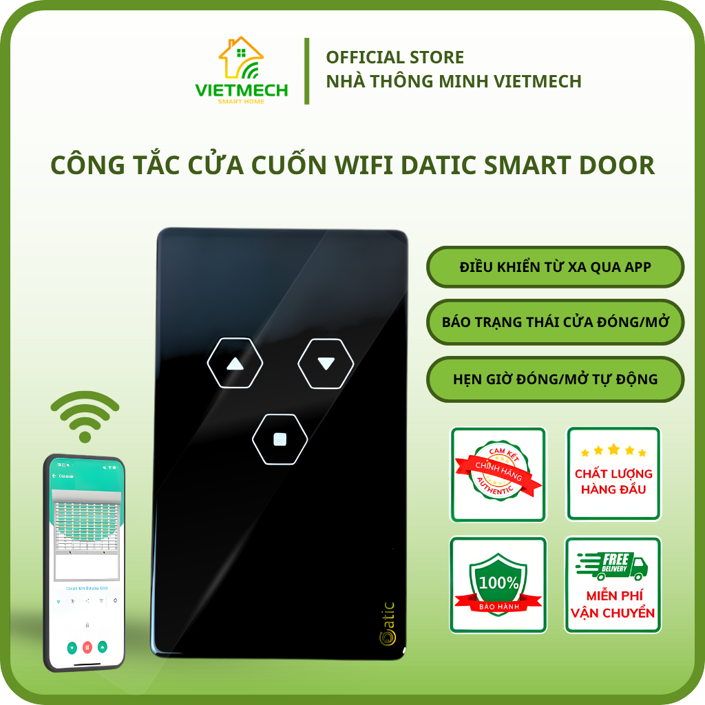 Công Tắc Cửa Cuốn Datic Smart Door