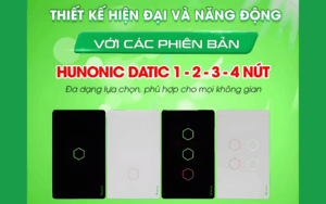 Công tắc cảm ứng wifi Hunonic Datic