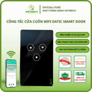 công tắc cửa cuốn thông minh